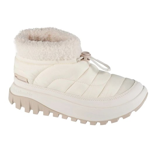 Buty Columbia Snowtrot Shorty 2075121125 białe ze sklepu ButyModne.pl w kategorii Śniegowce damskie - zdjęcie 177975346