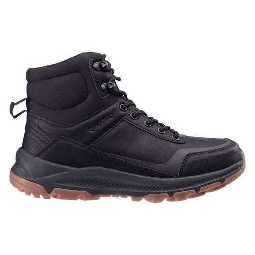 Buty Hi-Tec Arktur Mid 92800622368 czarne ze sklepu ButyModne.pl w kategorii Buty trekkingowe dziecięce - zdjęcie 177975838