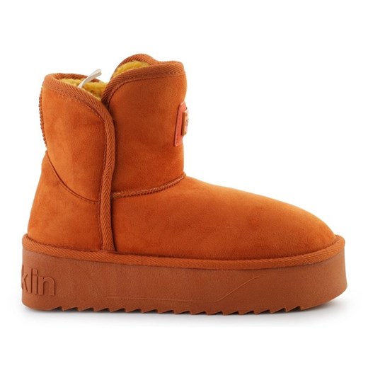 Buty D.Franklin Nordic V.2 Basic Low Orange DFSH371004 pomarańczowe ze sklepu ButyModne.pl w kategorii Śniegowce damskie - zdjęcie 177976655