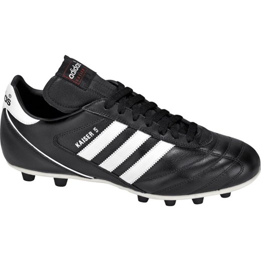 Buty piłkarskie adidas Kaiser 5 Liga Fg 033201 czarne czarne ze sklepu ButyModne.pl w kategorii Buty sportowe męskie - zdjęcie 177977146