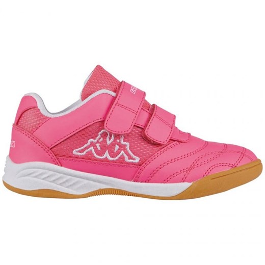 Buty halowe Kappa Kickoff Jr 260509K 2210 różowe ze sklepu ButyModne.pl w kategorii Buty sportowe dziecięce - zdjęcie 177977317