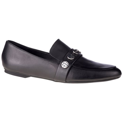 Buty Calvin Klein Ola Nappa W E8892BLK czarne ze sklepu ButyModne.pl w kategorii Mokasyny damskie - zdjęcie 177977345