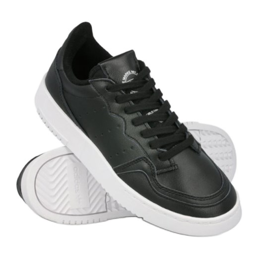 Buty adidas Supercourt J EE7727 czarne ze sklepu ButyModne.pl w kategorii Buty sportowe dziecięce - zdjęcie 177977359