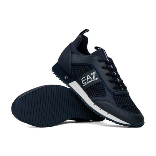 Buty Sportowe EA7 Emporio Armani X8X027-XK050-D813 granatowe niebieskie Emporio Armani 44 2/3 ButyModne.pl
