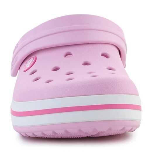 Klapki CROCS Crocband Clog K Ballerina Pink 207006-6GD różowe Crocs 33 ButyModne.pl