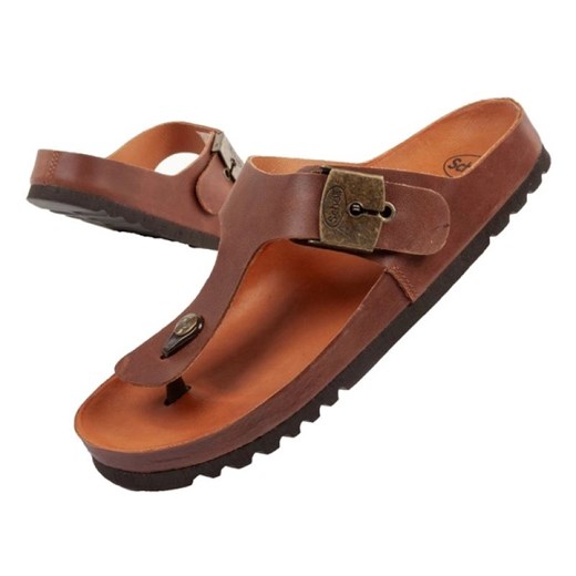 Japonki Scholl Jake F306981011 brązowe Scholl 43 wyprzedaż ButyModne.pl
