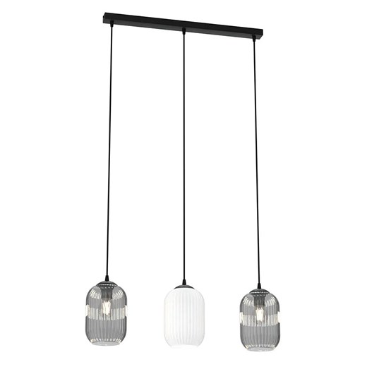 Industrialna lampa wisząca trzema kloszami - D162 H2-S69 ze sklepu Edinos.pl w kategorii Lampy wiszące - zdjęcie 178013109