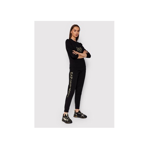 EA7 Emporio Armani Spodnie dresowe 8NTP85 TJCQZ 0200 Czarny Regular Fit M MODIVO