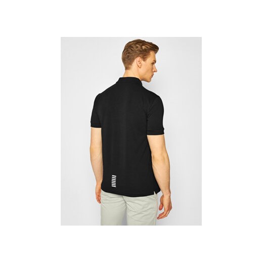 EA7 Emporio Armani Polo 8NPF04 PJM5Z 1200 Czarny Regular Fit XL MODIVO