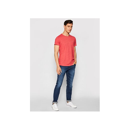 Tommy Jeans T-Shirt Jaspe DM0DM09586 Czerwony Slim Fit Tommy Jeans M MODIVO