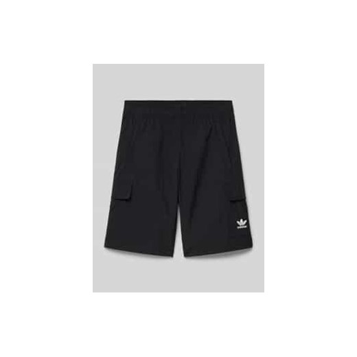 Szorty o kroju regular fit z wyhaftowanym logo ze sklepu Peek&Cloppenburg  w kategorii Spodenki chłopięce - zdjęcie 178029496