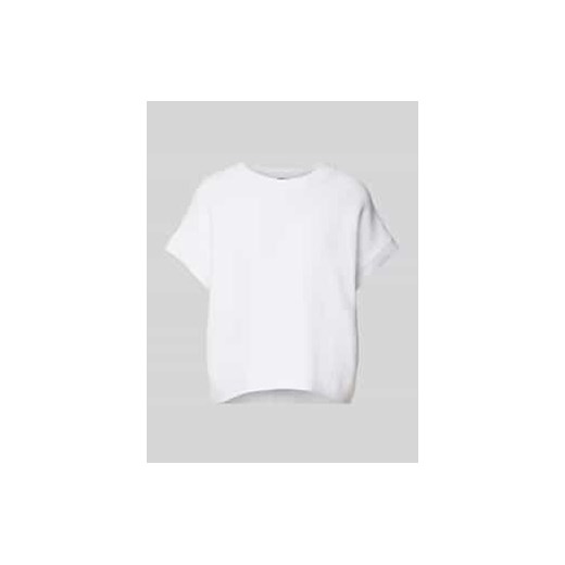 Sweter z dzianiny z prążkowanymi wykończeniami model ‘Kadira’ ze sklepu Peek&Cloppenburg  w kategorii Swetry damskie - zdjęcie 178029669