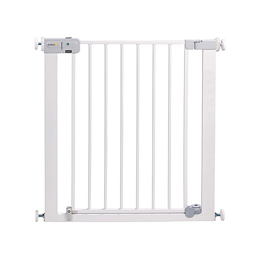 Safety1st Bramka zabezpieczająca "Auto Close" w kolorze białym - 71,6 x 72,5 cm ze sklepu Limango Polska w kategorii Meble dziecięce - zdjęcie 178029909