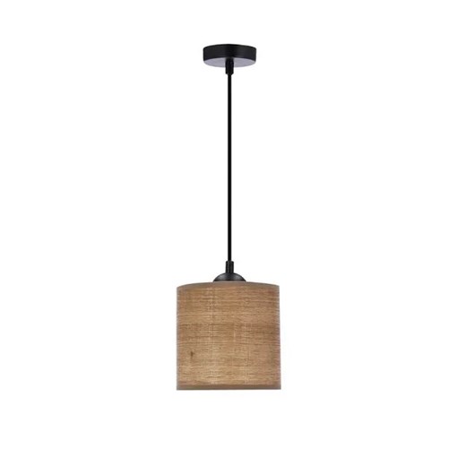 Ratanowa pojedyncza lampa wisząca - 4X V174 S2-K37 ze sklepu Edinos.pl w kategorii Lampy wiszące - zdjęcie 178031129