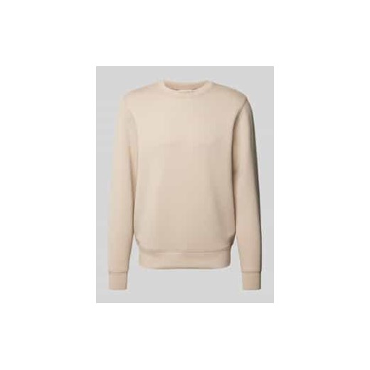 Bluza z prążkowanymi wykończeniami model ‘Sebastian’ ze sklepu Peek&Cloppenburg  w kategorii Bluzy męskie - zdjęcie 178031529