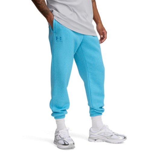 Męskie spodnie dresowe Under Armour UA Essential Fleece Jogger - niebieskie Under Armour XL Sportstylestory.com