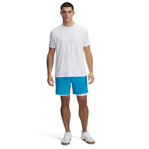 Męskie spodenki treningowe Under Armour UA Vanish Elite Short - niebieskie ze sklepu Sportstylestory.com w kategorii Spodenki męskie - zdjęcie 178032847