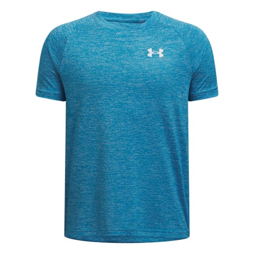 Chłopięca koszulka treningowa Under Armour UA Tech 2.0 SS - niebieska ze sklepu Sportstylestory.com w kategorii T-shirty chłopięce - zdjęcie 178032897