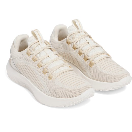 Męskie buty treningowe Under Armour UA W Dynamic 2 - beżowe ze sklepu Sportstylestory.com w kategorii Buty sportowe męskie - zdjęcie 178032965