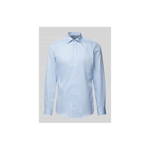 Koszula biznesowa o kroju slim fit z kołnierzykiem typu cutaway ze sklepu Peek&Cloppenburg  w kategorii Koszule męskie - zdjęcie 178033097