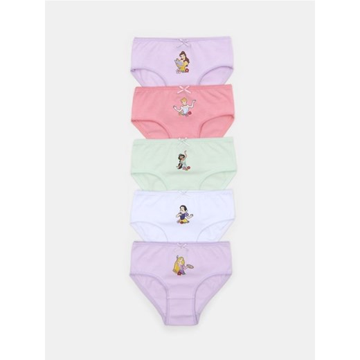 Sinsay - Majtki 5 pack Disney's Princesses - wielobarwny ze sklepu Sinsay w kategorii Majtki dziecięce - zdjęcie 178034115