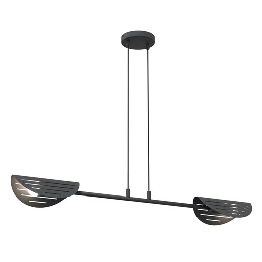 Czarna nowoczesna metalowa lampa wisząca - 28X D167 K9-P21 ze sklepu Edinos.pl w kategorii Lampy wiszące - zdjęcie 178034235