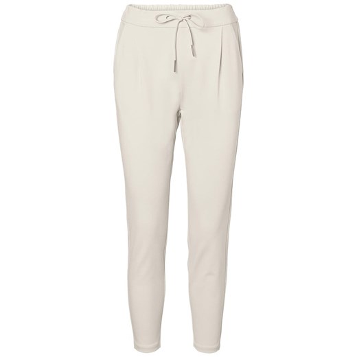 Vero Moda Spodnie &quot;Eva&quot; w kolorze kremowym ze sklepu Limango Polska w kategorii Spodnie damskie - zdjęcie 178034819