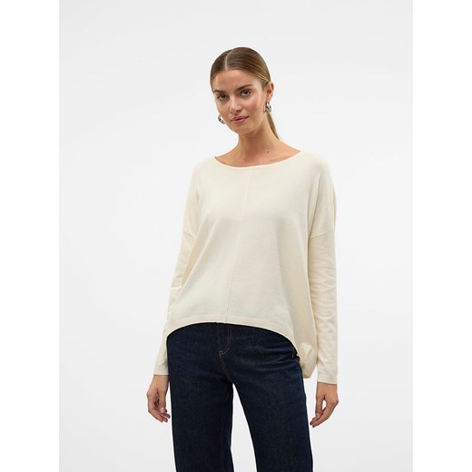 Vero Moda Sweter w kolorze kremowym ze sklepu Limango Polska w kategorii Swetry damskie - zdjęcie 178036217