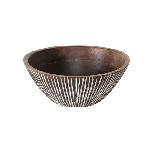 Boltze Misa dekoracyjna w kolorze brązowym - wys. 10 x Ø 25 cm Boltze onesize Limango Polska okazyjna cena