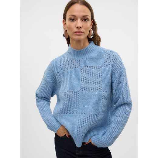 Vero Moda Sweter w kolorze błękitnym ze sklepu Limango Polska w kategorii Swetry damskie - zdjęcie 178036326