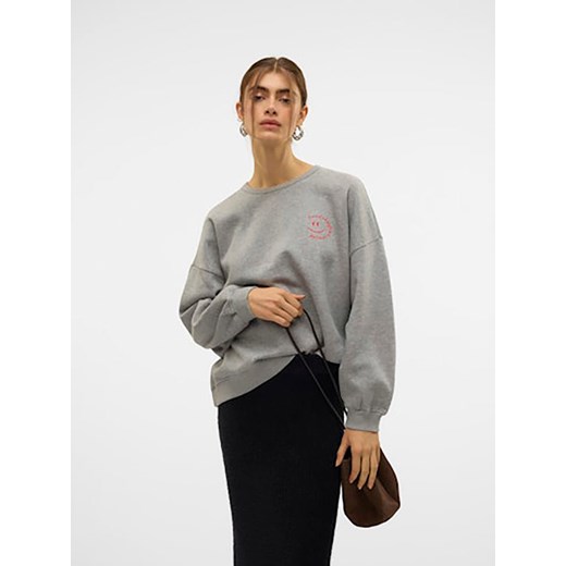 Vero Moda Bluza w kolorze szarym ze sklepu Limango Polska w kategorii Bluzy damskie - zdjęcie 178036489