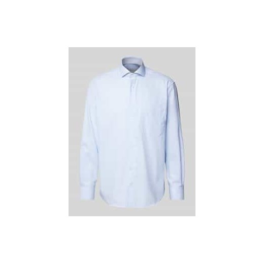 Koszula biznesowa o kroju comfort fit z kołnierzykiem typu kent ze sklepu Peek&Cloppenburg  w kategorii Koszule męskie - zdjęcie 178039419