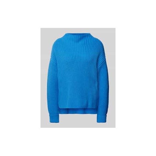 Sweter z dzianiny z golfem model ‘SELMA’ ze sklepu Peek&Cloppenburg  w kategorii Swetry damskie - zdjęcie 178039475