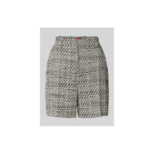 Szorty o kroju regular fit z fakturowanym wzorem model ‘Hatisi’ ze sklepu Peek&Cloppenburg  w kategorii Spodnie damskie - zdjęcie 178039777