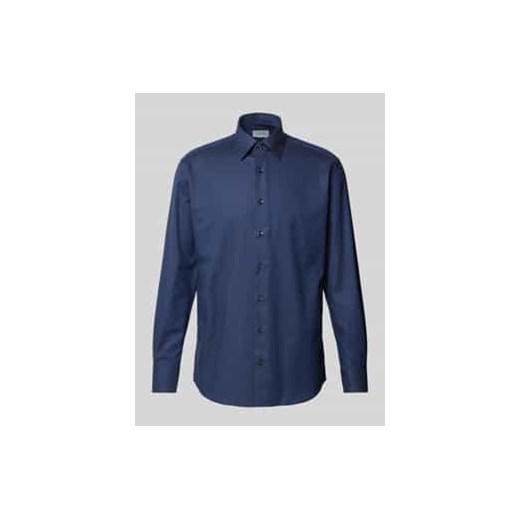 Koszula biznesowa o kroju Modern Fit z kołnierzykiem typu kent ze sklepu Peek&Cloppenburg  w kategorii Koszule męskie - zdjęcie 178039836