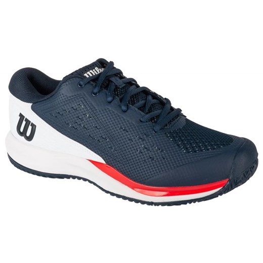 Buty do tenisa Wilson Rush Pro Ace WRS332730 granatowe ze sklepu ButyModne.pl w kategorii Buty sportowe męskie - zdjęcie 178040318