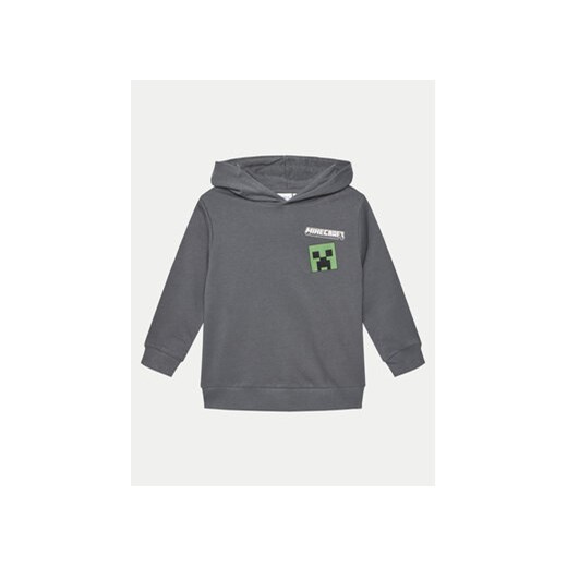 NAME IT Bluza Jacot MINECRAFT 13238540 Szary Regular Fit Name It 116 MODIVO