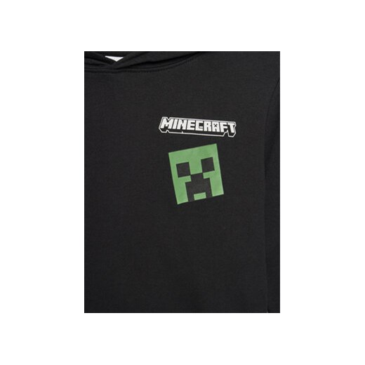 NAME IT Bluza Jacot MINECRAFT 13238540 Czarny Regular Fit Name It 134_140 MODIVO