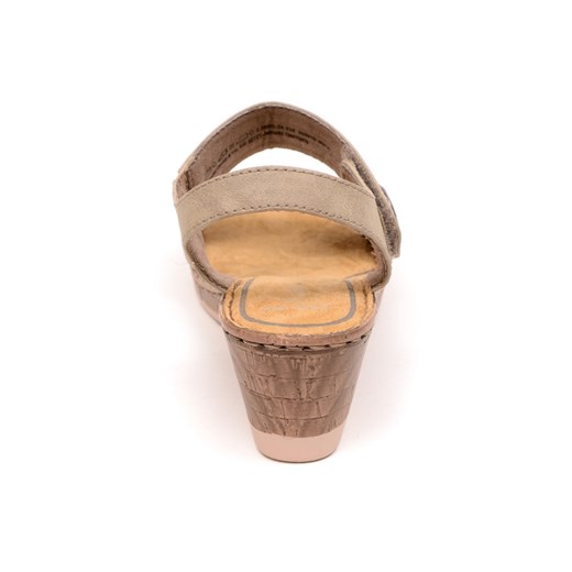 Sandały Marco Tozzi 78905-24 taupe antic aligoo bezowy paski