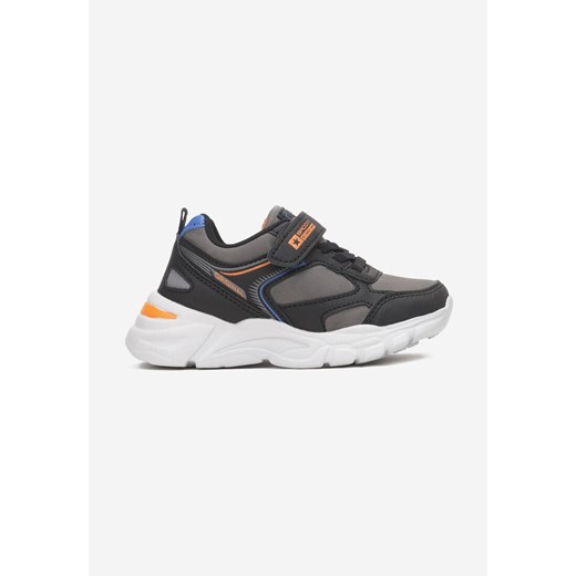 Czarne Buty Sportowe Zynove ze sklepu born2be.pl w kategorii Buty sportowe dziecięce - zdjęcie 178048108