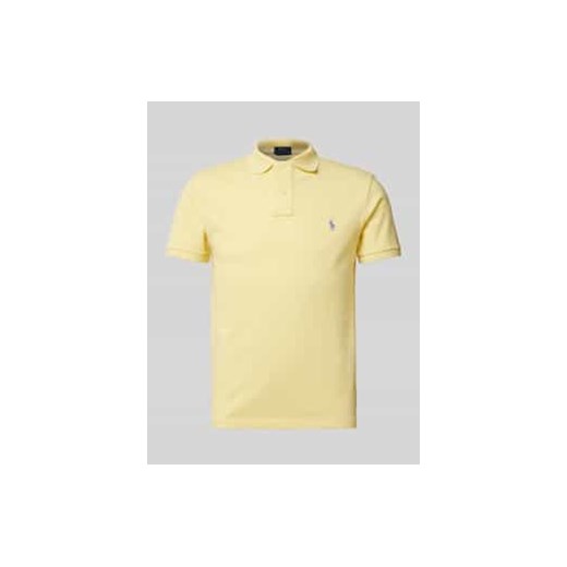 Koszulka polo z wyhaftowanym logo ze sklepu Peek&Cloppenburg  w kategorii T-shirty męskie - zdjęcie 178048655