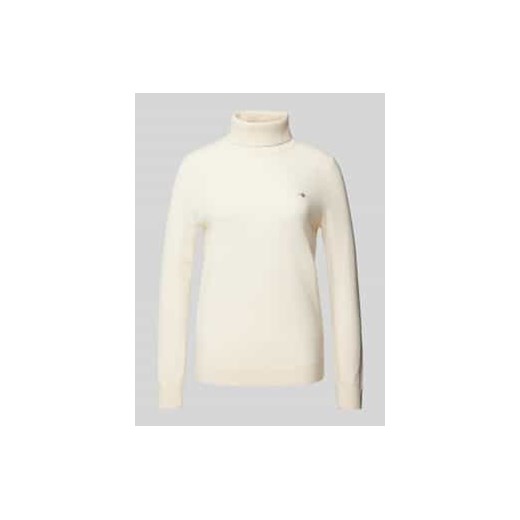 Sweter z dzianiny z golfem model ‘EXTRAFINE’ ze sklepu Peek&Cloppenburg  w kategorii Swetry damskie - zdjęcie 178048657