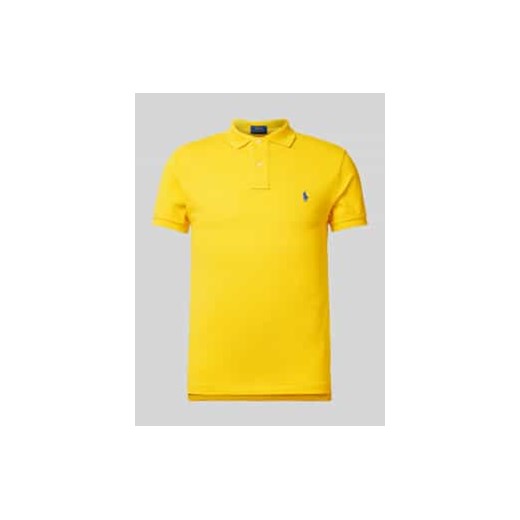 Koszulka polo z wyhaftowanym logo ze sklepu Peek&Cloppenburg  w kategorii T-shirty męskie - zdjęcie 178048689