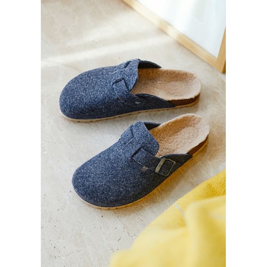 billowy Kapcie w kolorze granatowym Billowy 42 okazja Limango Polska