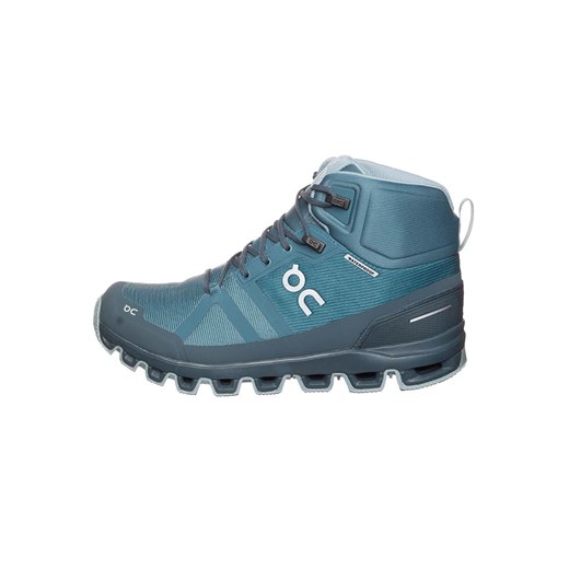 ON RUNNING Botki turystyczne &quot;Cloudrock Waterproof&quot; w kolorze niebieskim ze sklepu Limango Polska w kategorii Buty trekkingowe damskie - zdjęcie 178049396