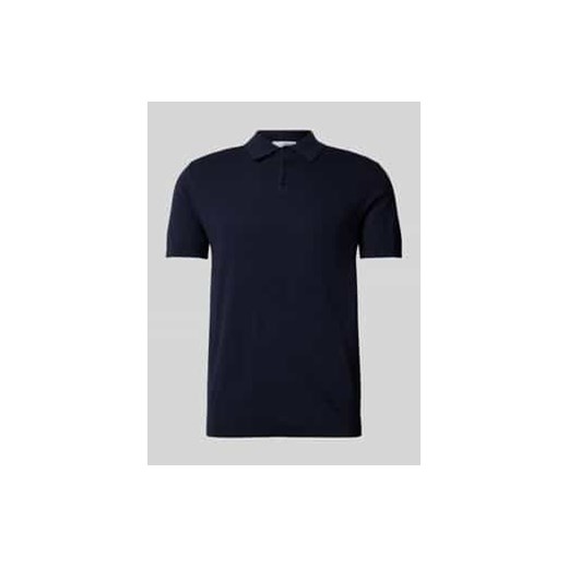 Koszulka polo z elastycznymi wykończeniami ze sklepu Peek&Cloppenburg  w kategorii T-shirty męskie - zdjęcie 178050389