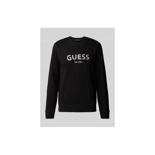 Bluza z wyhaftowanym logo model ‘BOX’ ze sklepu Peek&Cloppenburg  w kategorii Bluzy męskie - zdjęcie 178050497