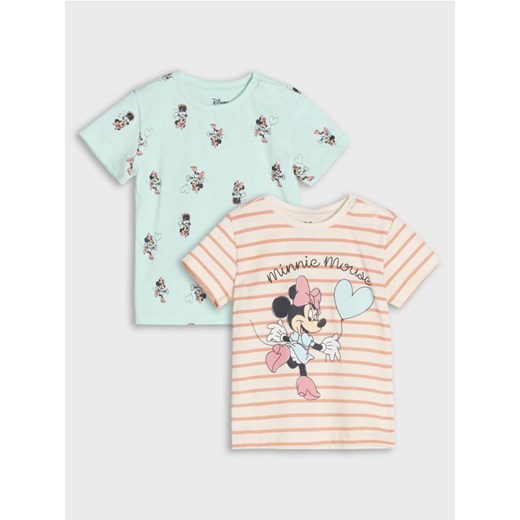 Sinsay - Koszulka Disney 2 pack - kremowy ze sklepu Sinsay w kategorii Odzież dla niemowląt - zdjęcie 178053035