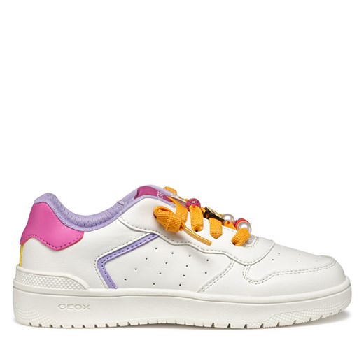 Sneakersy Geox J Washiba J45HXD 000BC C0563 S Biały ze sklepu eobuwie.pl w kategorii Buty sportowe dziecięce - zdjęcie 178054307