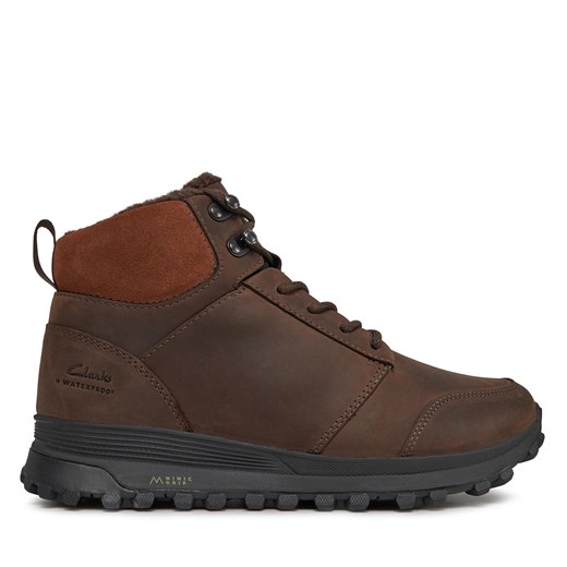 Trzewiki Clarks Atl Trek Up 261683747 Brązowy Clarks 41 eobuwie.pl